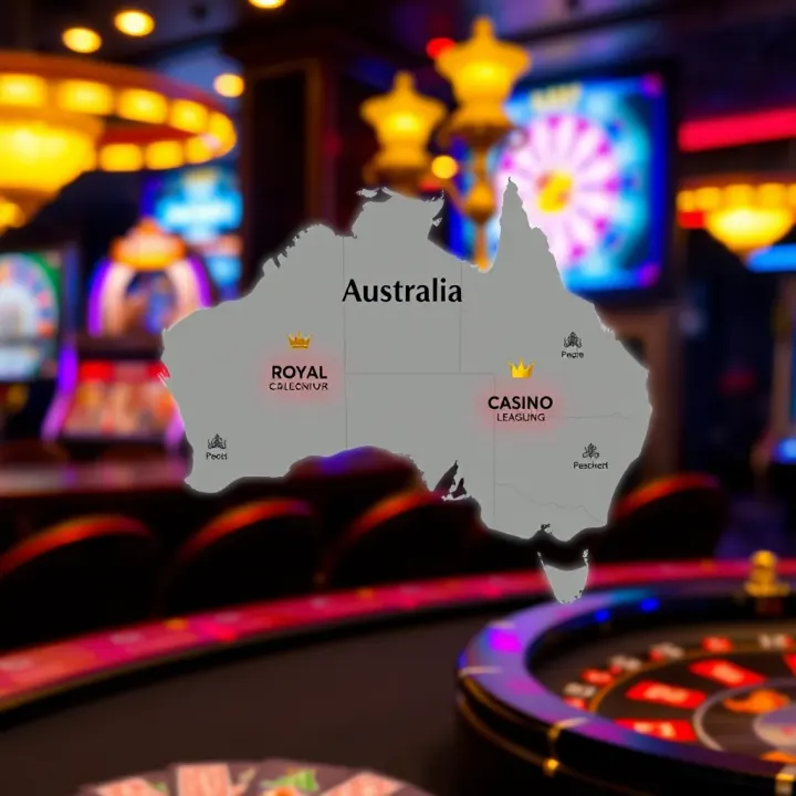 Illustration of Australian map highlighting legal guidelines for online platforms