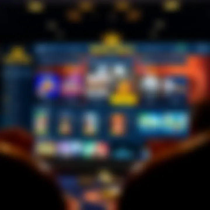 Exploring Key Features of Royal Reels Casino Dashboard of Royal Reels Casino featuring game selection, account management options, and bonus offers