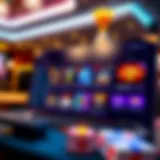 Dashboard highlighting key features and options available on Royal Reels gaming site