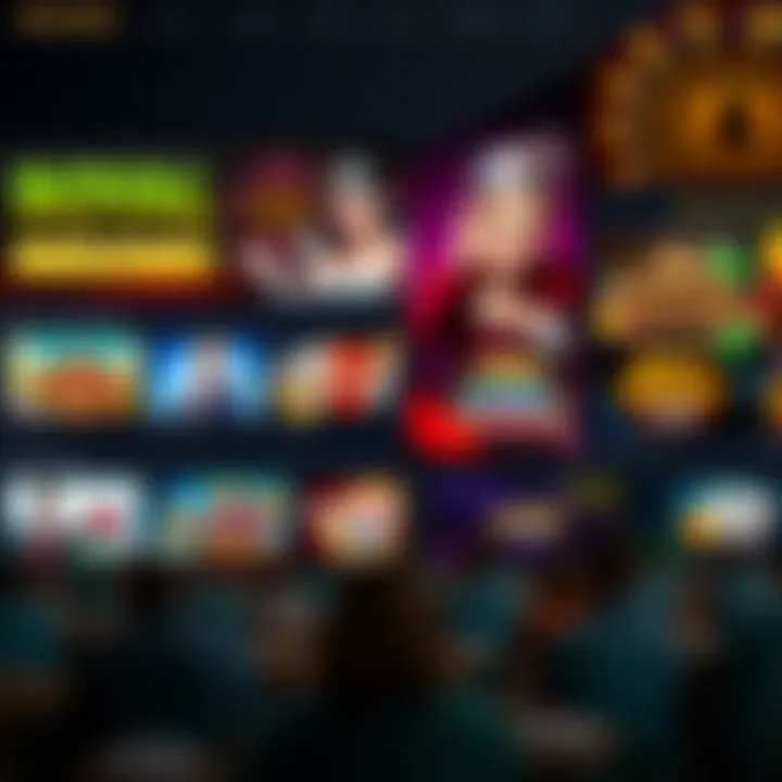 Screenshot of Royal Reels website homepage showcasing game categories and promotional banners