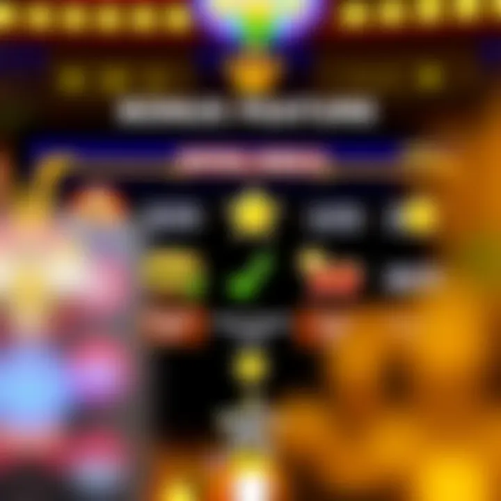 User interface highlighting bonus features and reward options in Royal Reels slot app