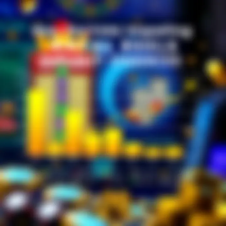 Graph illustrating factors influencing payout rates in online slot games