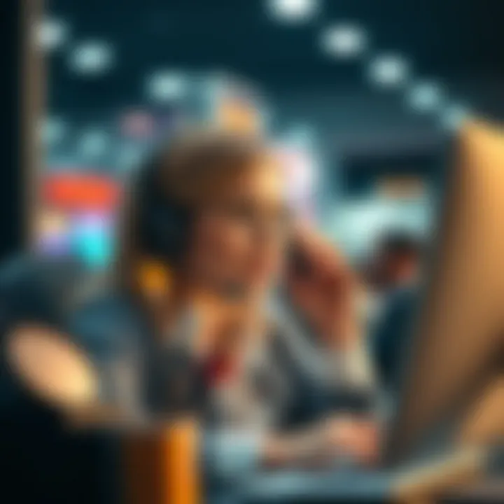 Customer service agent responding to calls about Royal Reels in Australia