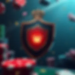 Ensuring Security and Trust in Royal Reels Platform Illustration of a shield symbolizing security and trust in online gaming platforms
