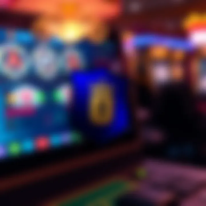 Shield symbol representing online security measures for casino platforms