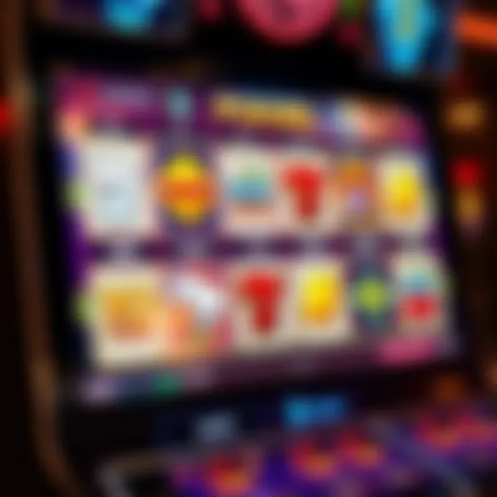 9-Pokies Game Interface Featuring Popular Australian Slot Symbols Bright and engaging 9-pokies gaming interface with vibrant icons and payout information