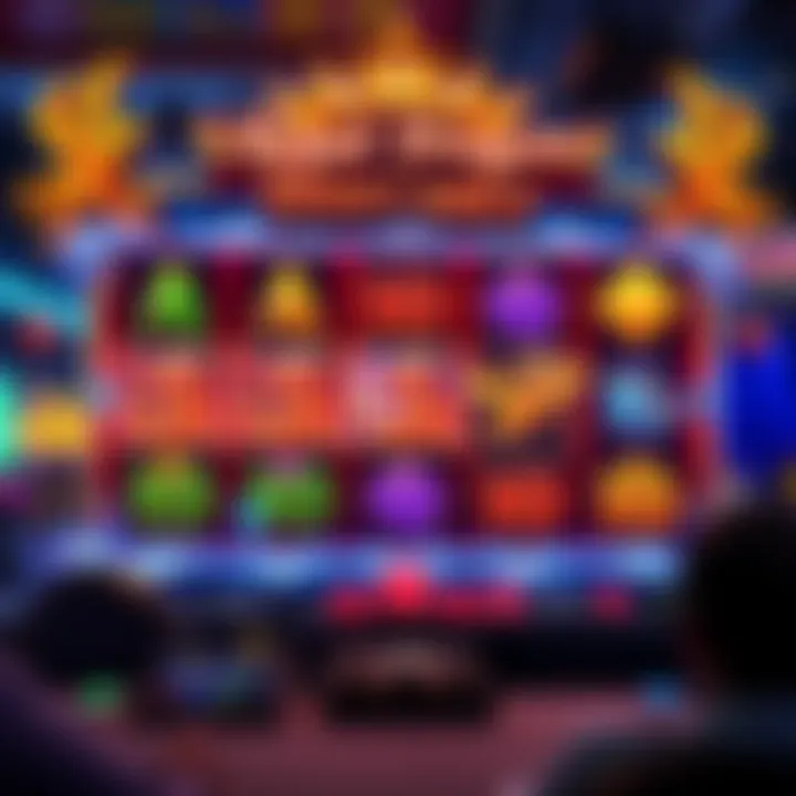 Royal Dragon Infinity Reels Expanding Reels Feature Royal Dragon Infinity Reels slot game interface showcasing expanding reels with vibrant dragon symbols and dynamic gameplay elements