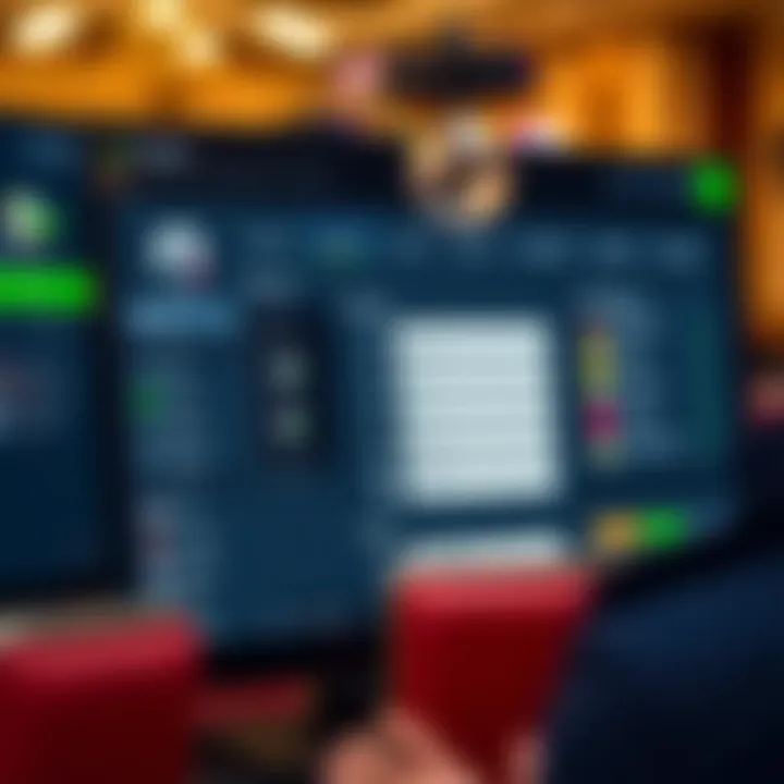 User account management dashboard showing profile settings and security options on Royal Reels platform
