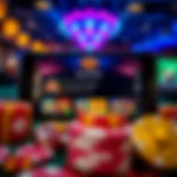 User interface of the Royal Reels app displaying game options on an Android device