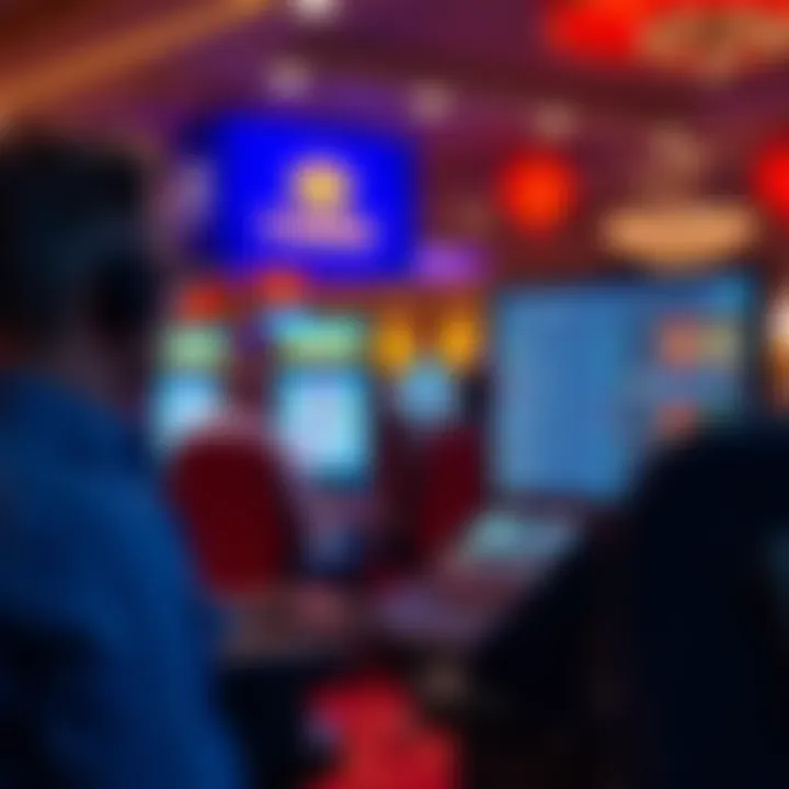 Secure payment options and customer support chat on an online casino platform