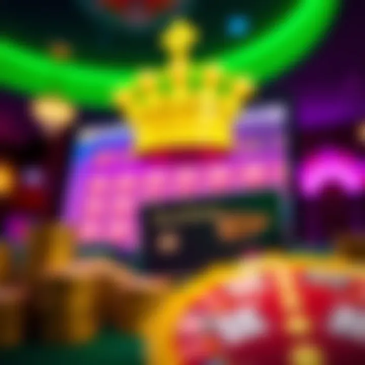 Illustration of online casino payment options including credit cards and e-wallets for Australian players