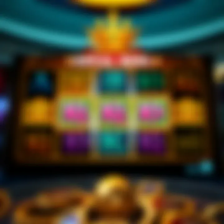 Bonus feature screen of Royal Reels slot highlighting special icons and multipliers