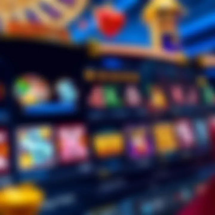 Bonus Features and Betting Options in Royal Reels Online casino interface highlighting key bonus features and betting options for slot players