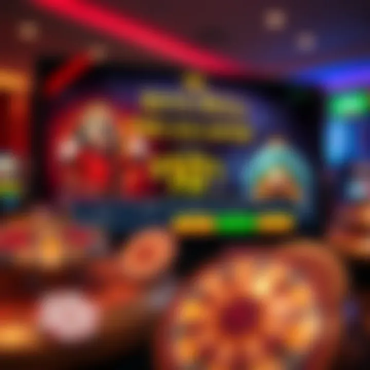 Royal Reels Casino Bonus Offer Display Royal Reels casino interface showcasing bonus offer details and user navigation