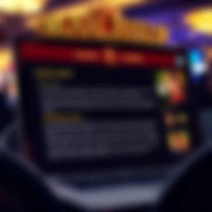 Bonus Terms and Player Support at Royal Reels Casino Secure online casino interface highlighting bonus terms and customer support chat features