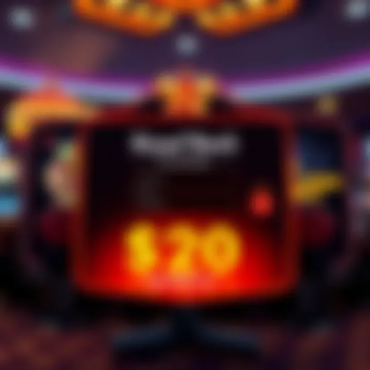 Royal Reels Casino Login with $20 Deposit Option User interface of Royal Reels casino showing login screen with $20 deposit option