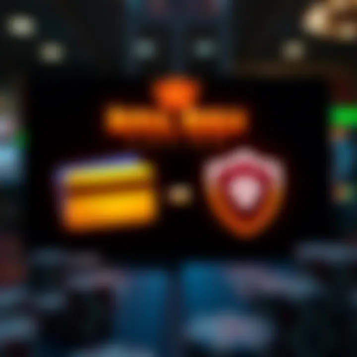 Secure online payment options illustrated with credit card and shield icons