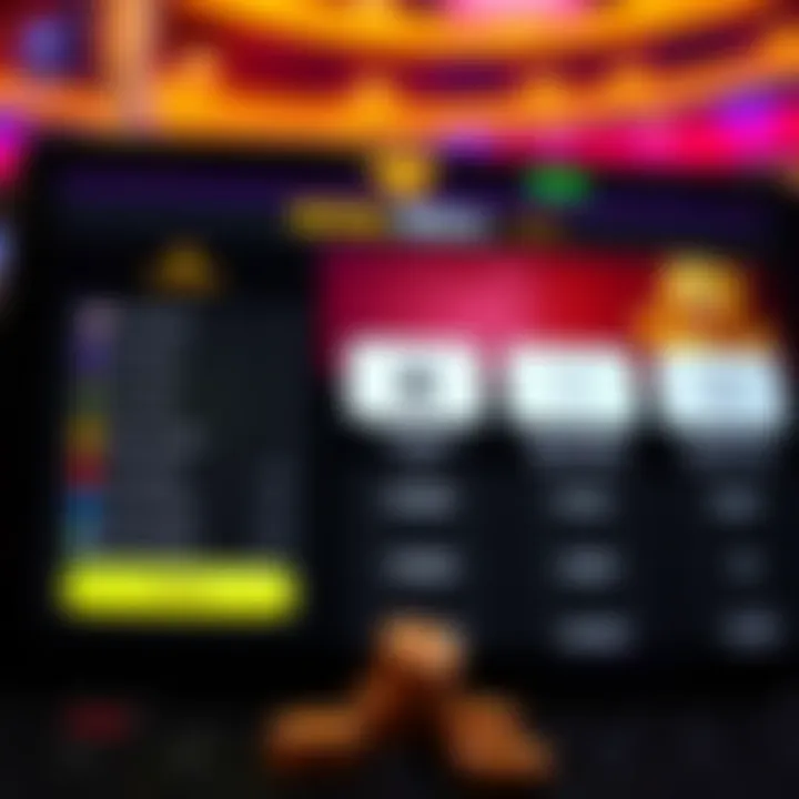 Secure online casino platform interface highlighting payment options and safety features for Australian users