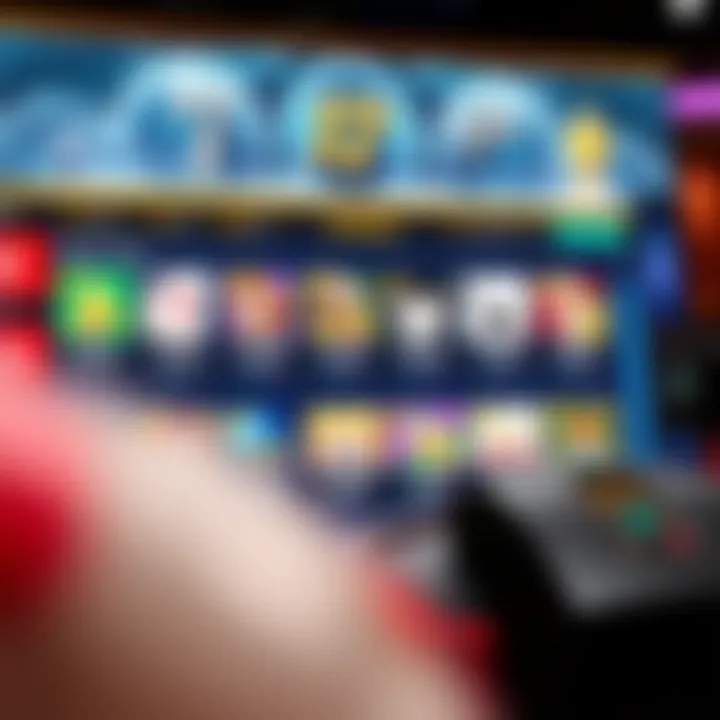 Dashboard showcasing navigation menu and game options on the Royal Reels casino platform