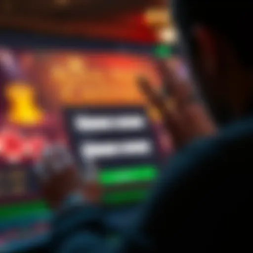User entering registration details on Royal Reels Casino website