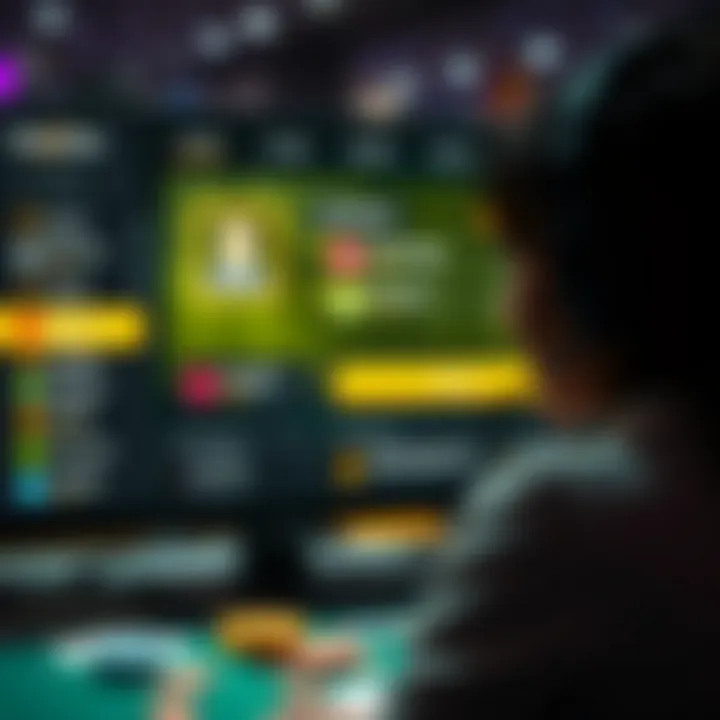 Support dashboard with chat and help resources accessible after successful login to an online gaming site