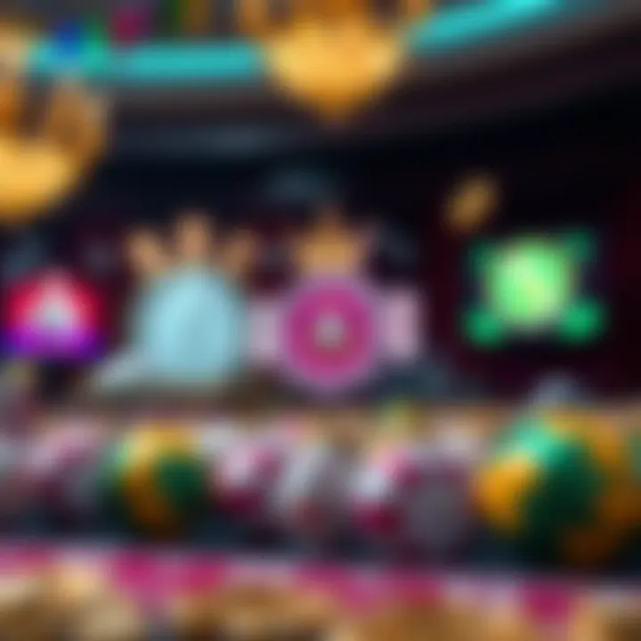 Conceptual illustration of challenges including competition, technology issues, and regulations