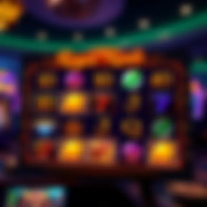 Free play mode on Royal Reels slot with highlighted bonus features
