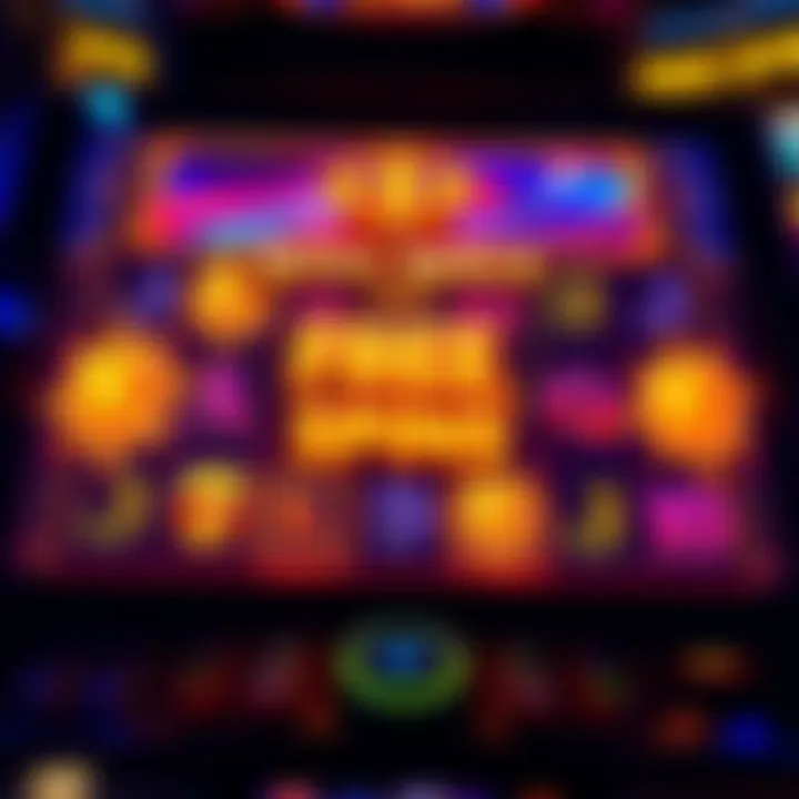 Exciting Royal Reels slot machine screen showing free spins bonus activation with vibrant symbols and sparkling effects
