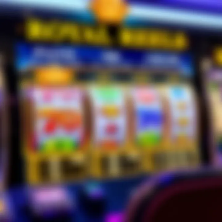 Royal Reels Game Interface with Reels and Payouts Screenshot of Royal Reels game interface showing colorful spinning reels and payout table