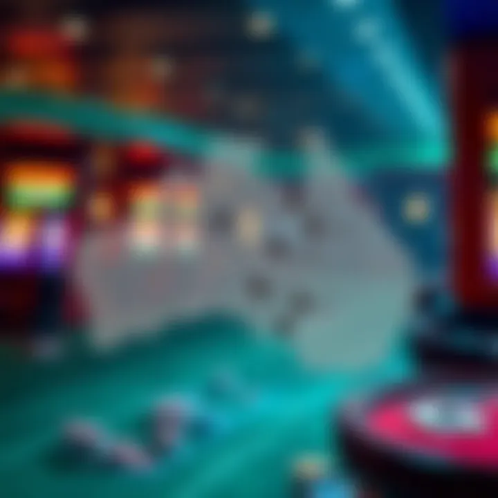 Map of Australia highlighting locations where Royal Reels Jackpot game is available