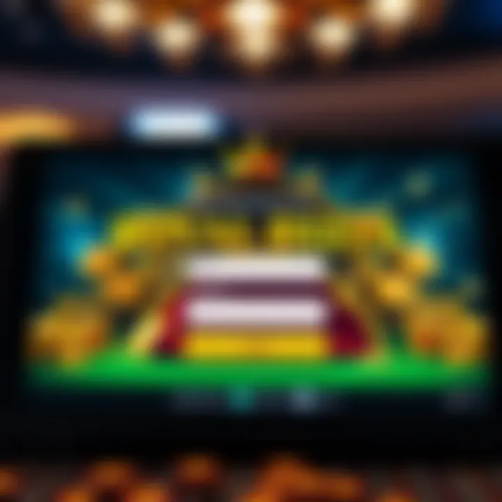 Accessing the Royal Reels Login Page User interface showing login fields on an online gaming platform