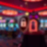 Visual representation of secure gaming with shield icon and digital lock symbols