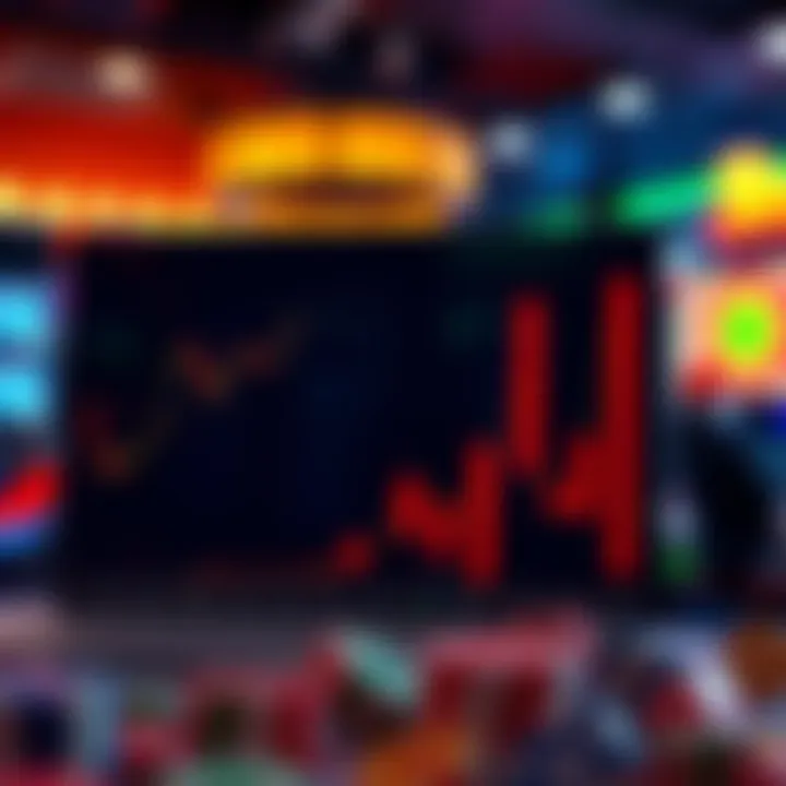 Graph illustrating market trends and growth projections for Royal Reels in the online gaming sector