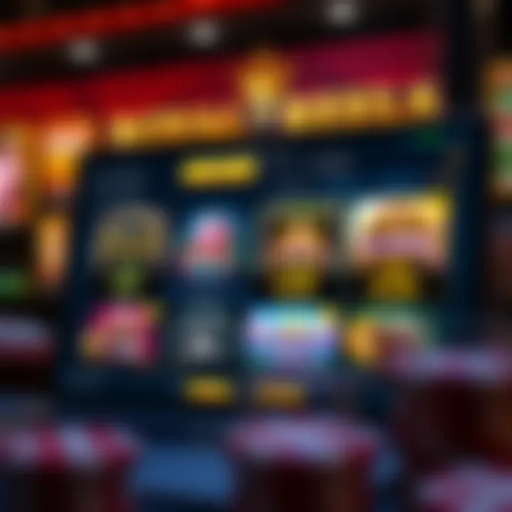 Online casino interface showing available no deposit bonuses for Australian players