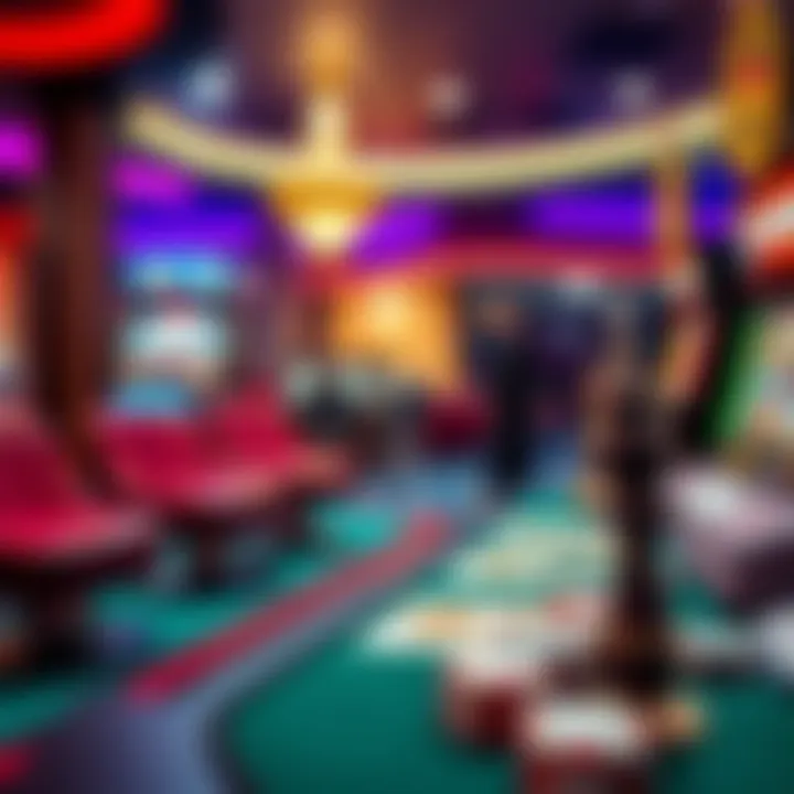 Illustration showcasing legal gaming regulations and responsible play concepts in New Zealand