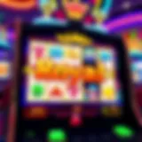 Colorful Royal Reels online pokies interface showing vibrant symbols and a spinning reel