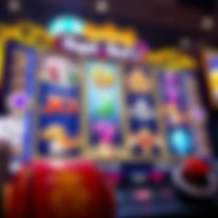 Royal Reels online slot game interface showing vibrant reels and symbols