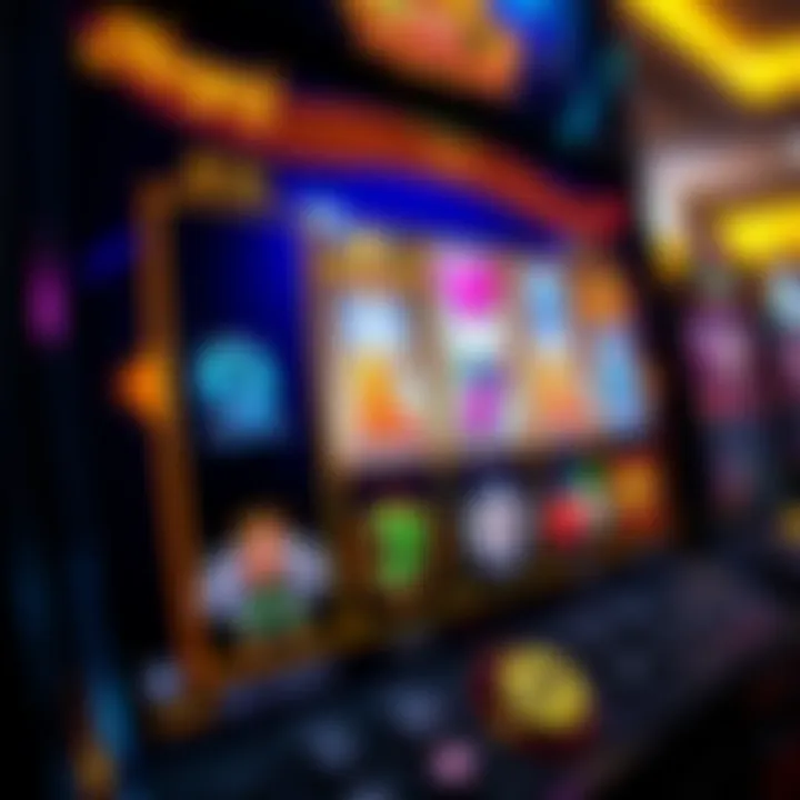 Online slot machine interface showcasing Royal Reels game features with vibrant symbols and payout information