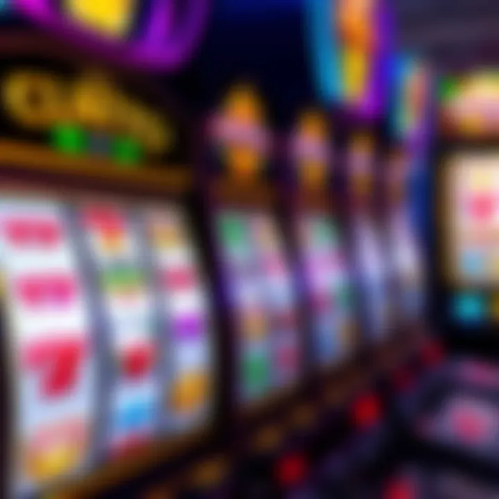 Vibrant Online Slot Machine Interface at Royal Reels 3.com Online slot machine interface showcasing vibrant reels and winning paylines