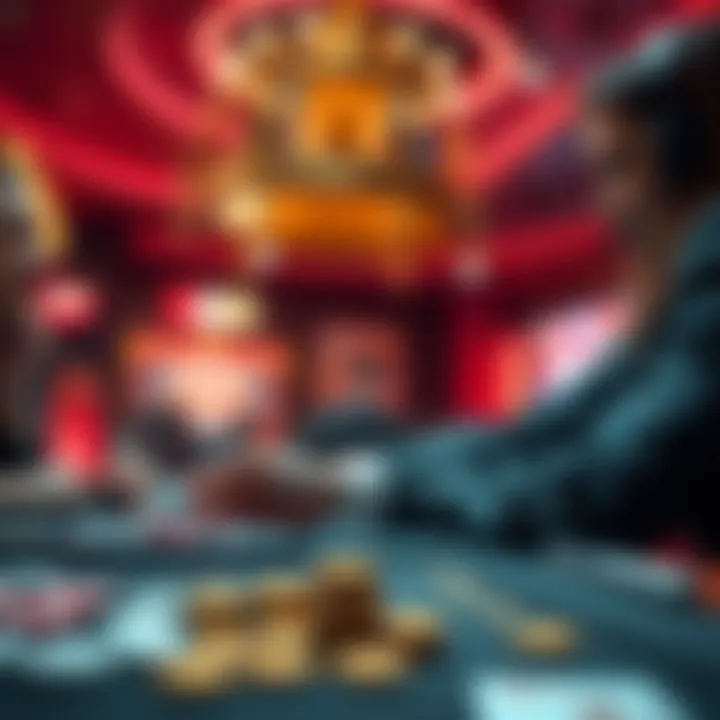 Secure online casino transaction with focus on digital safety and customer support communication