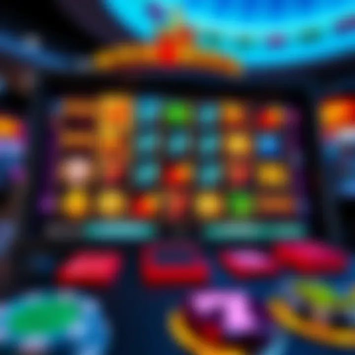 Gameplay Interface and Features of Royal Reels Pokies Interface showcasing payout table and gameplay buttons of Royal Reels