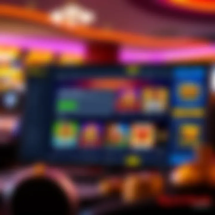 Royal Reels Pokies Platform Dashboard Overview User dashboard displaying Royal Reels platform with colorful pokies games and account details