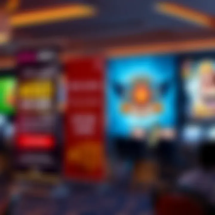 Promotional banners highlighting bonuses and secure gaming features on Royal Reels platform