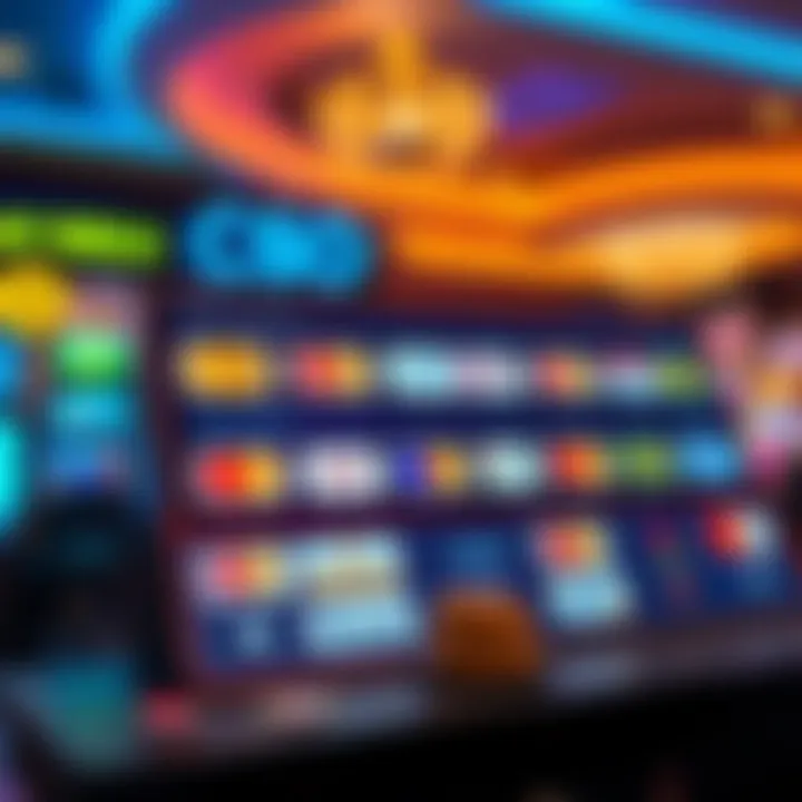 Secure online casino platform displaying diverse payment options for Australian players