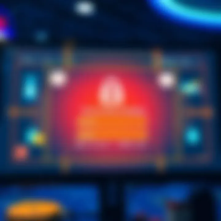Secure login screen featuring encryption graphics symbolizing online gaming security