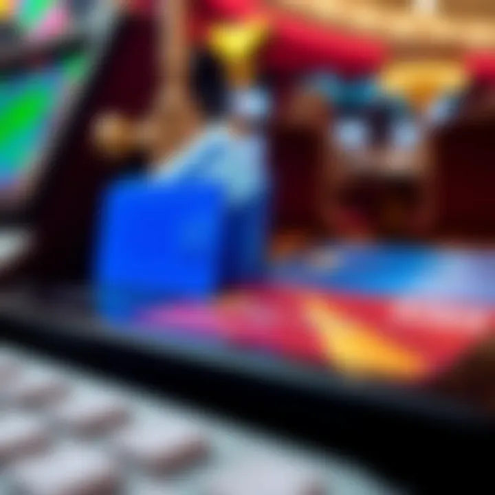 Digital wallet and credit card icons representing secure payment methods accepted by the casino