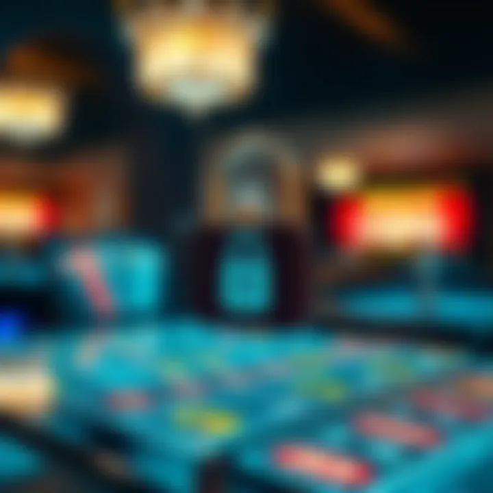 Secure online casino platform with padlock symbolizing data protection