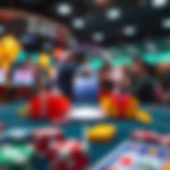 Illustration of secure connection and gaming icons representing safety and entertainment