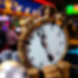 Clock with arrows symbolizing different withdrawal times and steps to accelerate payout