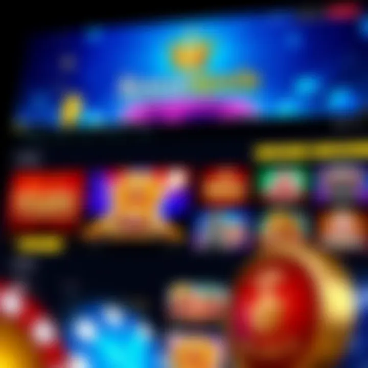RoyalReels.com homepage showcasing a variety of slot games with vibrant colors and clear navigation